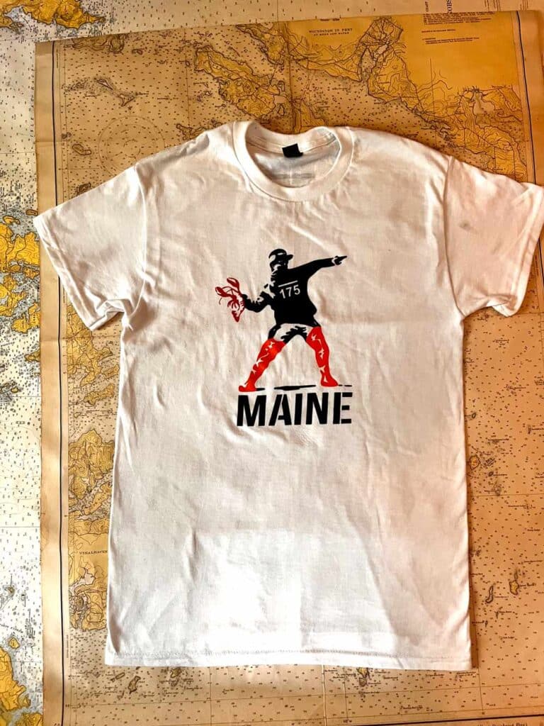 MAINE Lobster Trapped T-Shirt