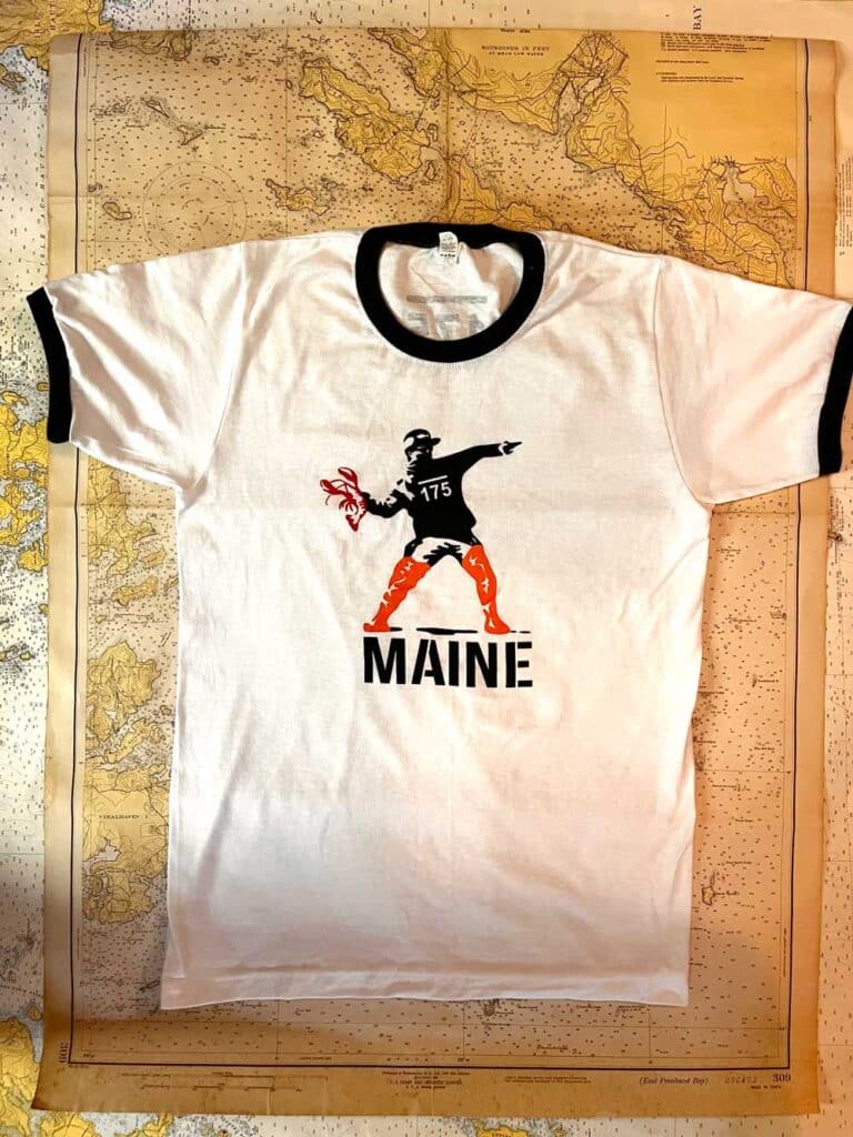 MAINE Lobster Trapped T-Shirt